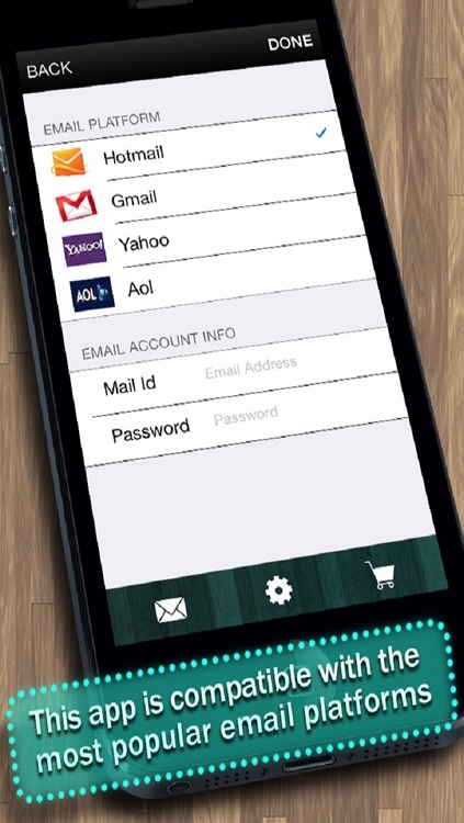 Email Lecteur pour Hotmail, Gmail, Yahoo, Outlook et AOL