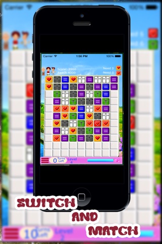 Cross Equals Love - Switch and Match Puzzle Fun Free Game screenshot 3