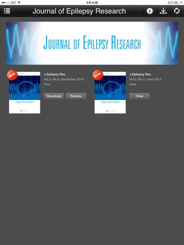 Journal of Epilepsy Research screenshot 2