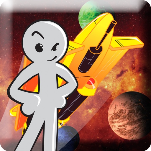 Stickman Space Shooter Blaster iOS App