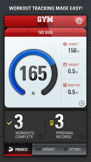 Gym Genius - Workout Tracker:  Log Your 