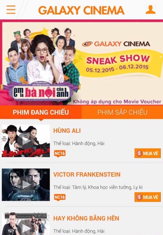 Galaxy Cinema screenshot 3