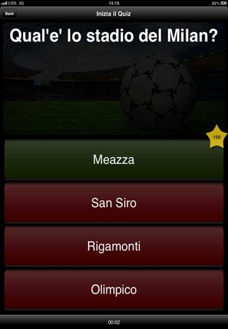 Calcio Quiz screenshot 2