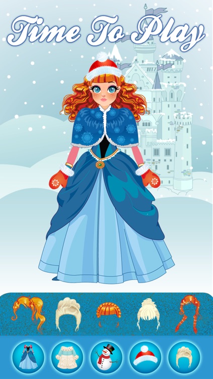 Magic Snow Queen Ice Princess Fashion Castle Game - Free Girls Edition