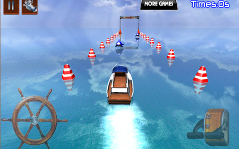 3D Boat racing Simulator Game screenshot 2
