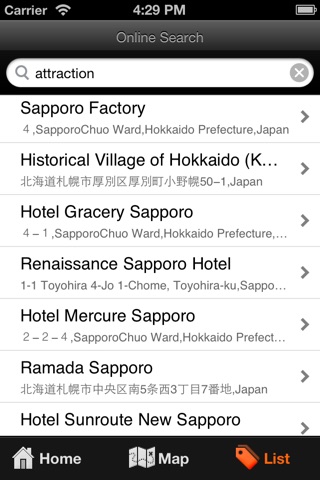 Sapporo Travel Map (Japan) screenshot 3