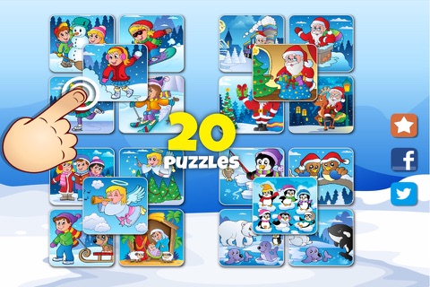 Christmas Jigsaw Puzzles for Kids and Toddlers screenshot 4
