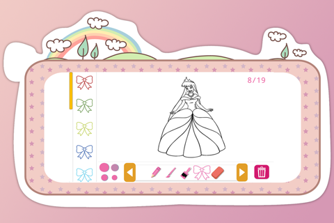 Princess Coloring Book for Kids screenshot 3