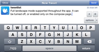 TweetList for Twitter screenshot1