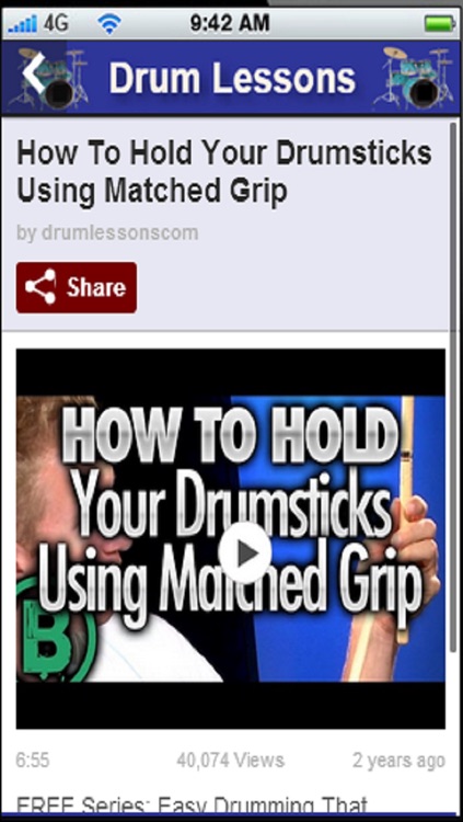 Drum Lessons:Learn the Basics of How to Play Drums screenshot-3