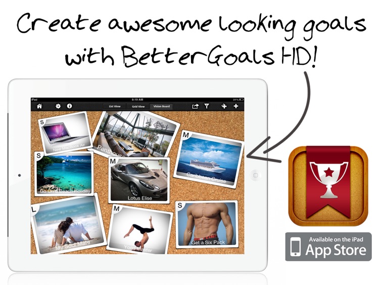 BetterGoals HD - The Goal Setting App