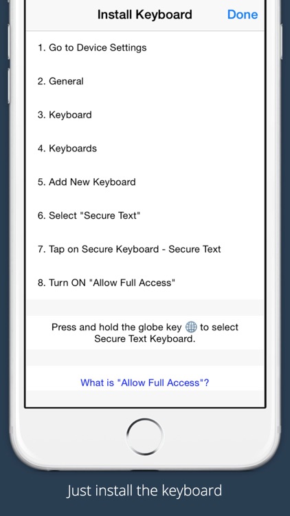 Secure Text Keyboard - Encrypt your private messages for WhatsApp, email, etc