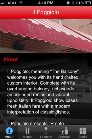 Il Poggiolo Ristorante screenshot 2