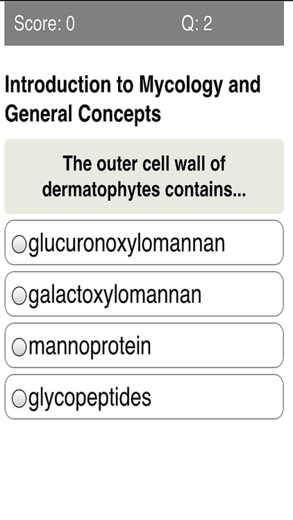 Medical Mycology Quiz screenshot-3