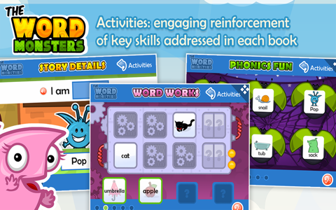 The Word Monsters: Learn to Read screenshot 3