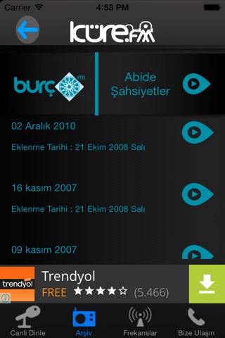 Küre FM screenshot 4