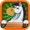 Horse run adventure is an adventure racing game where you race your horse through the jungle, trying to pass zebras, boars, and the occasional elephant