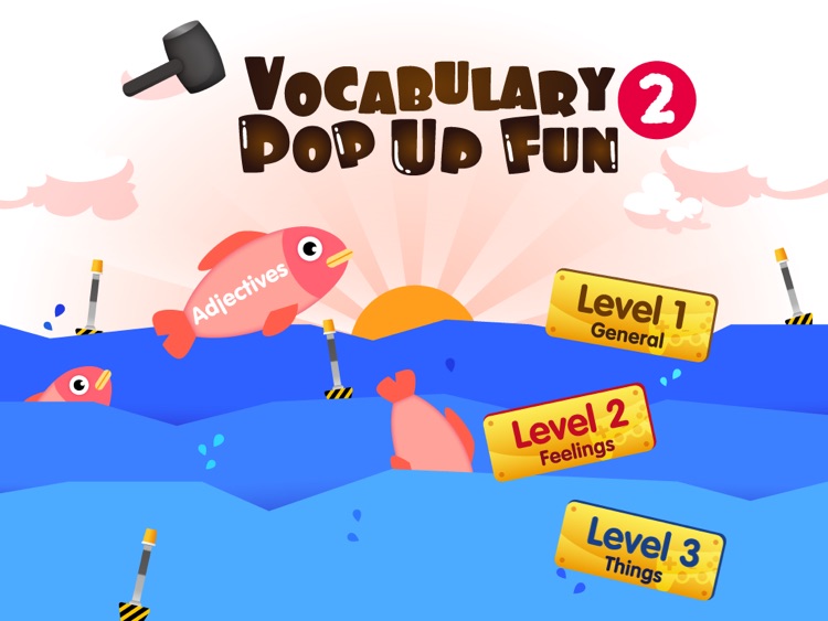 Vocabulary Pop Up Fun 2