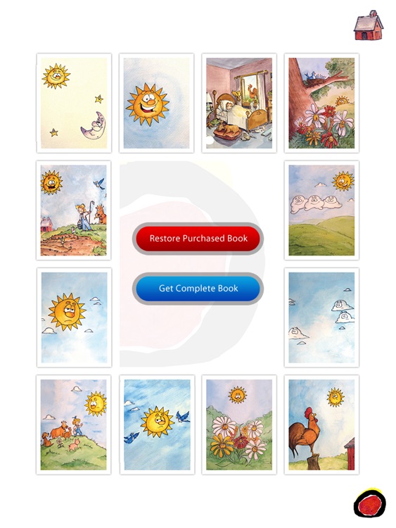 Some Day, Some Night HD Lite is an interactive children's bedtime story app, about a day when the sun proclaimed, "I'd like to stay." By Jack Guinan, artwork by John Barilla (by Auryn Apps) screenshot-4