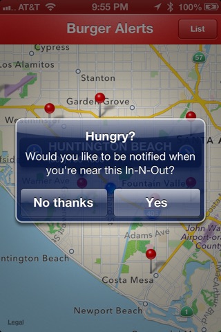 Burger Alerts screenshot 4