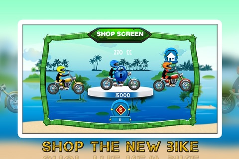Beach Power The Motorbike Race Pro screenshot 3