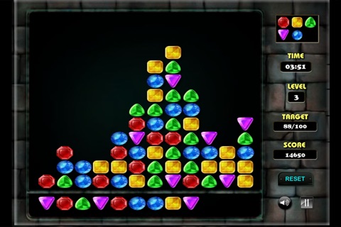 Colorful Gems Match screenshot 2