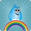 AAA Awesome Rainbow Jumper - Rain Water Drop Jumping Game Free