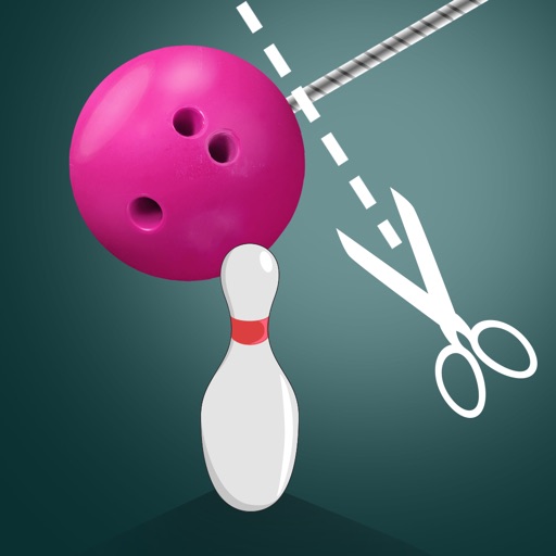 Hit The Pin Bowling - cool chain ball hitting game iOS App