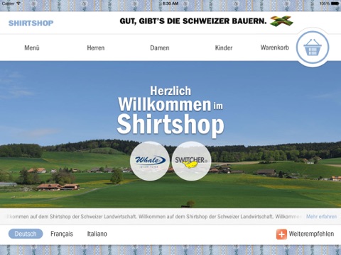 Edelweiss-Shop der Schweizer Landwirtschaft Lifestyle