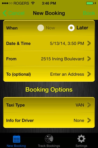 Yellow Cab Dallas Fort Worth screenshot 2