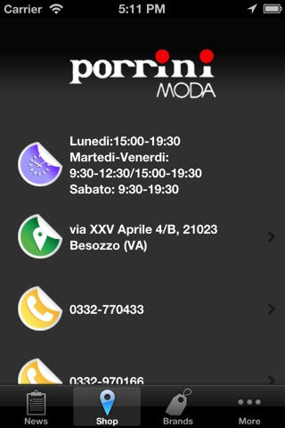 Porrini Moda screenshot 3