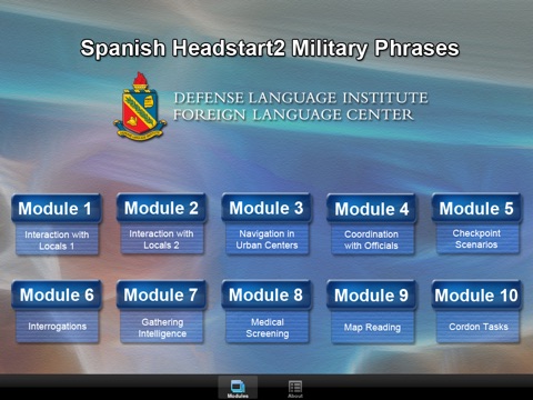 Headstart2 Spanish Military Phrases screenshot 2