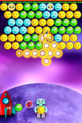 Star Commander Bubble Shooter - Galactic Imperial Force screenshot 2