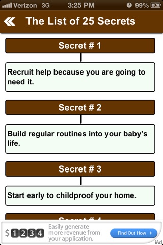 25 Must Know, Time Saving, Stress Reducing Secrets for New Dads Free screenshot 3