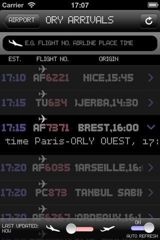 France Airports - iPlane2 Flight Information screenshot 4
