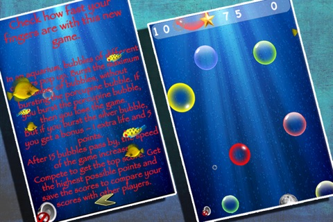 Aqua Bubble Shooter Lite screenshot 3