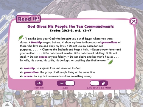 The Catholic Children’s Bible screenshot 2