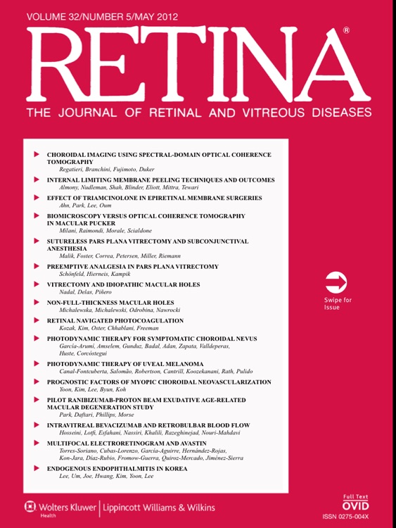 Retina: The Journal of Retinal and Vitreous Diseases