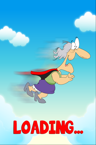 Super Granny Flapping Challenge  A Grandma Survival Adventure Game screenshot 3