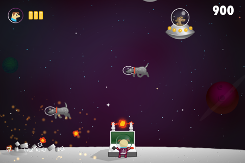 Space Dog - Invasion on the Moon! screenshot 3