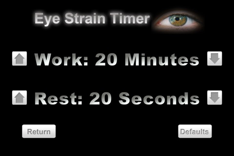 Simple EyeStrain Timer screenshot 3