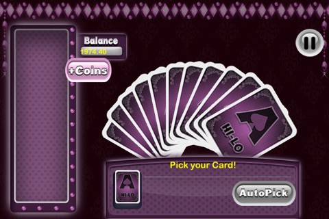 777 HiLo Poker Card Bonanza Pro - best Vegas card betting table screenshot 2