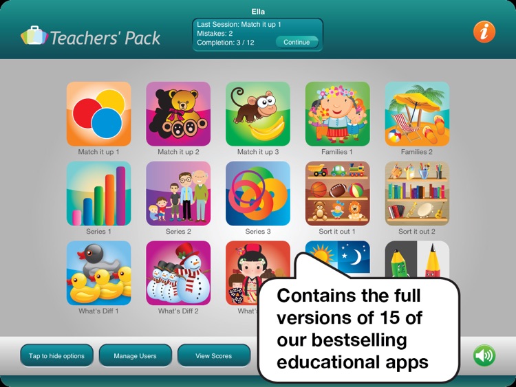 Teachers' Pack 1