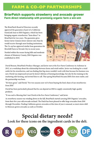 BriarPatch Vine Cooperative Community Market News screenshot 3