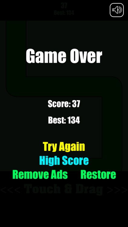 Green Ball Circles on the Path - Neon Line Edition screenshot-3