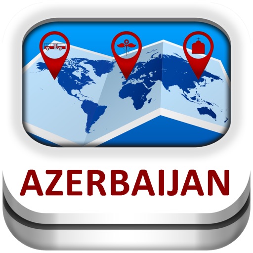 Azerbaijan Guide & Map - Duncan Cartography icon