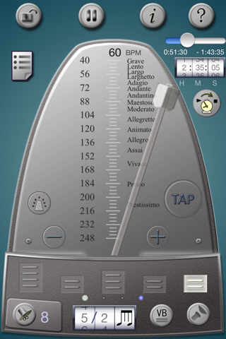 Lifelike Mechanical Metronome screenshot 3