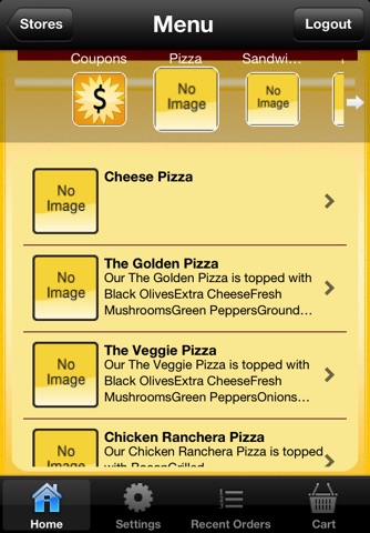 Golden Crust Pizza screenshot 3