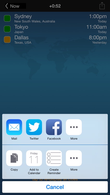 TimeScroller - Time Zone Utility