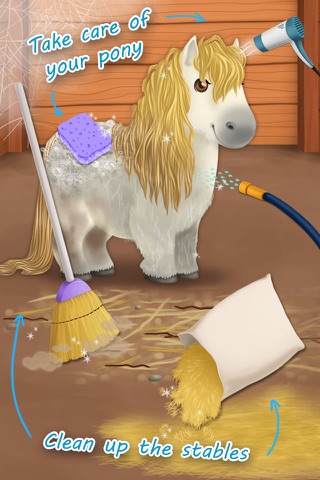 Sweet Baby Girl Cleanup 3 - Kitchen, Bathroom and Treehouse Chores, Car Wash and Pony Care (No Ads) screenshot 2
